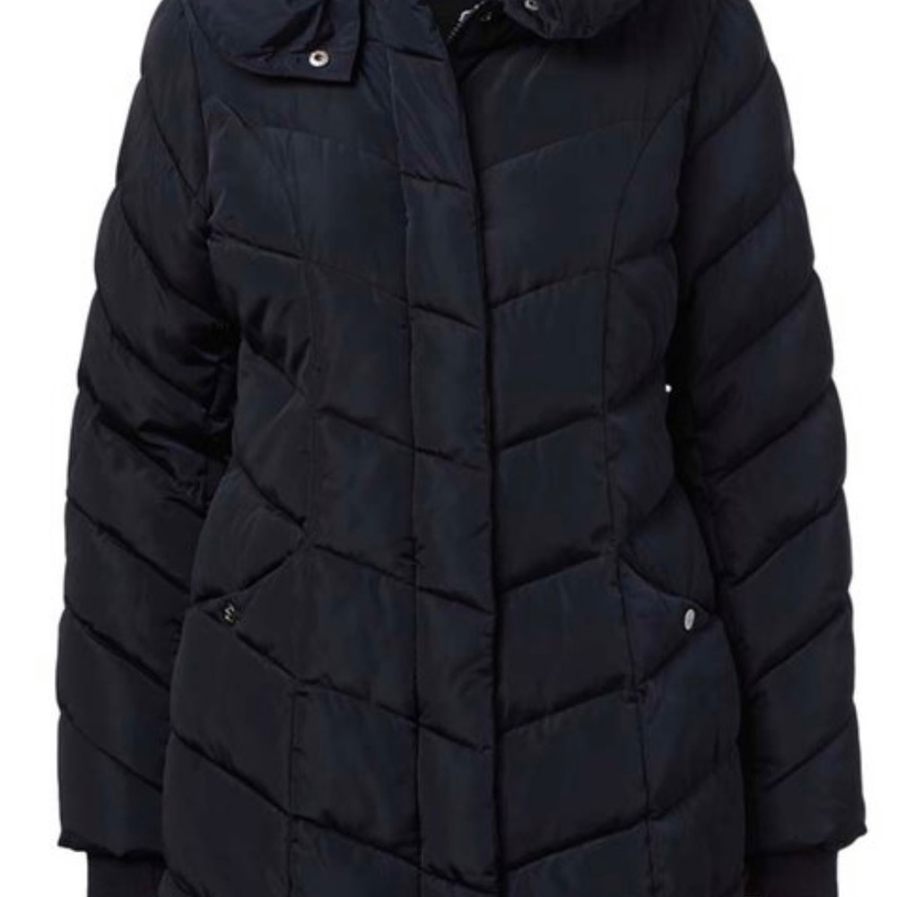 ***NEW*** Steve Madden | Navy Detachable-Hood Puffer Parka